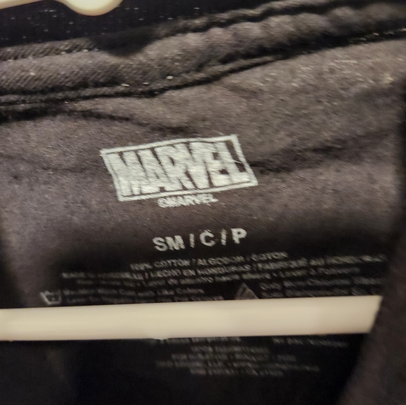 Marvel Black and Red Graphic Tees Short Sleeve - Picture 2 of 2
